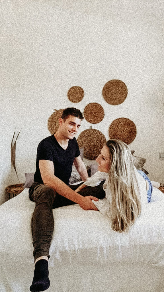 Sesión de fotos de pareja en casa | COVID-19